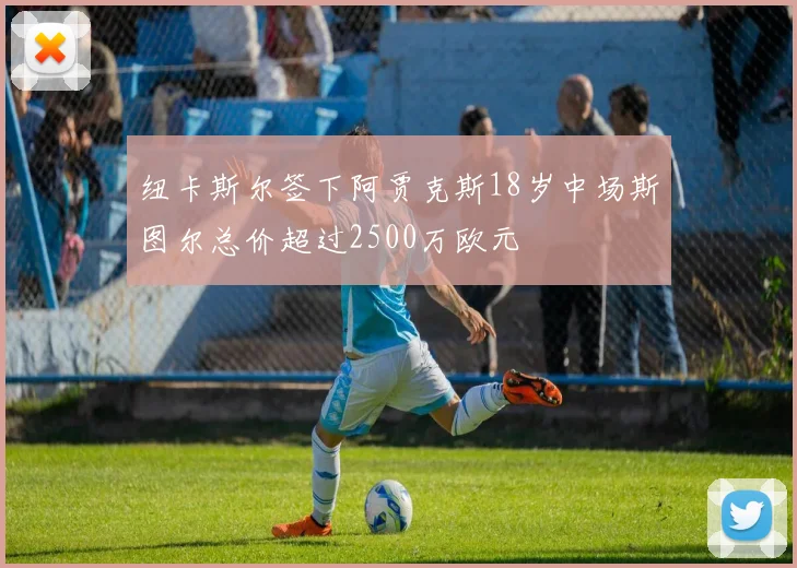 纽卡斯尔签下阿贾克斯18岁中场斯图尔总价超过2500万欧元